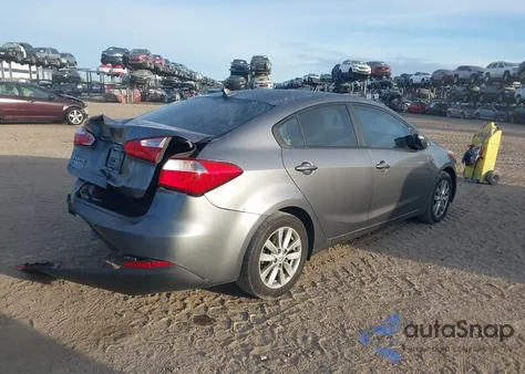 2016 Kia Forte Lx из США, поврежденный, VIN KNAFX4A60G5508821